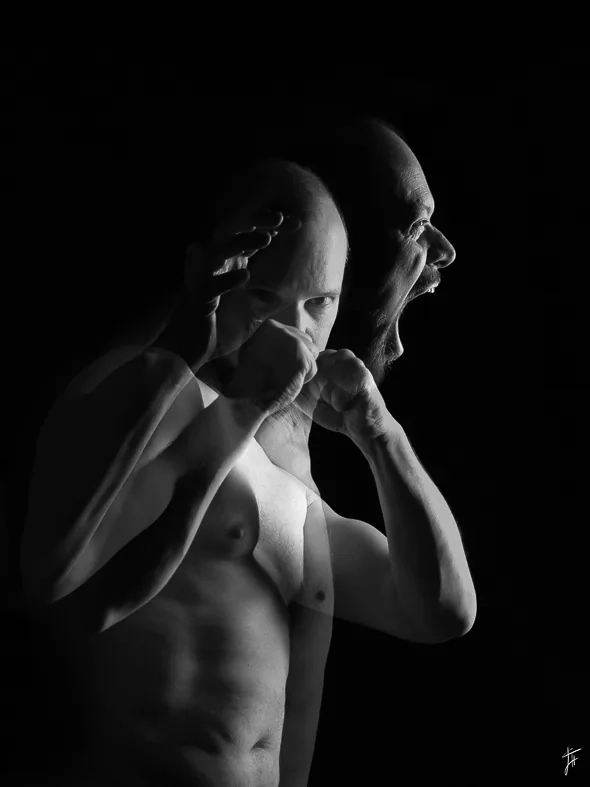 photographe artiste nu homme