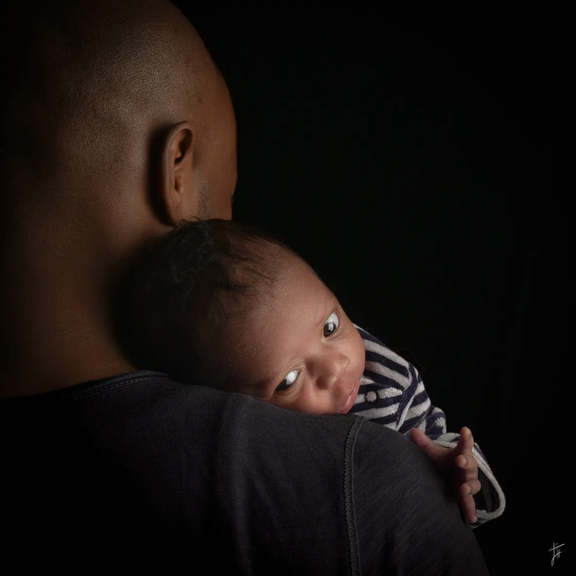 portrait bébé studio