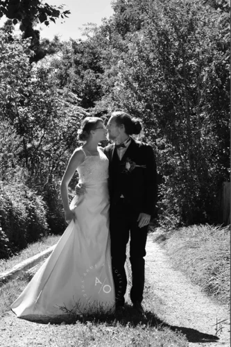 mariés contre jour Bourgogne