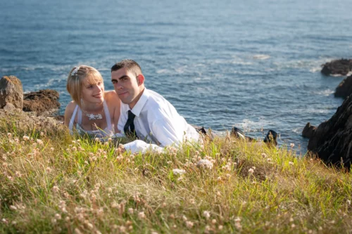 couple devant l'ocean