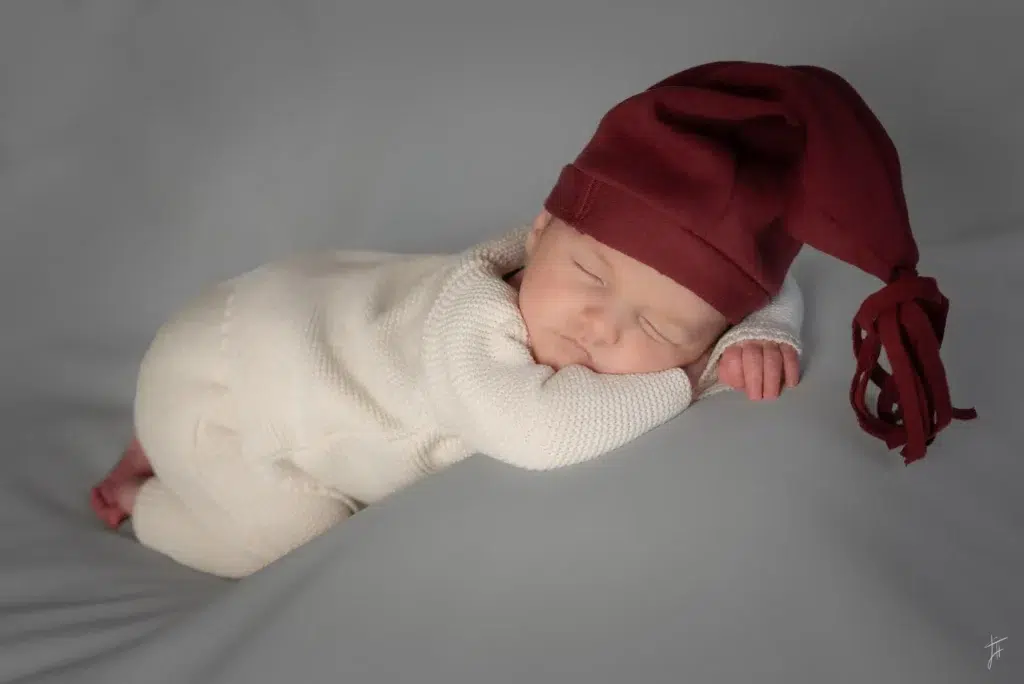 séance photo de bébé pleine de poésie